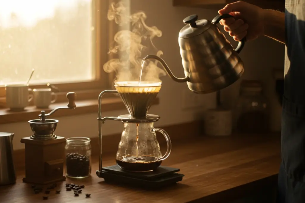 pour-over coffee guide